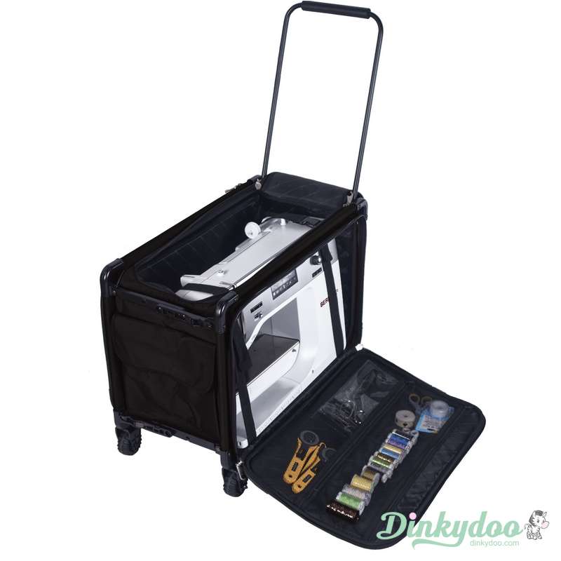 Tutto Machine on Wheels Carrying Case - Extra Large 1X (Red Yellow Daisies) 9224CMA-DS (Pre-order: Aug 2026)
