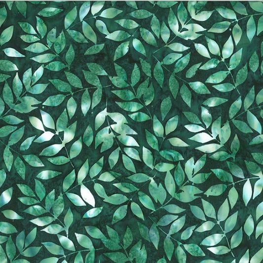 Bali Batiks - 2498-272 in Mallard - Hoffman Fabrics