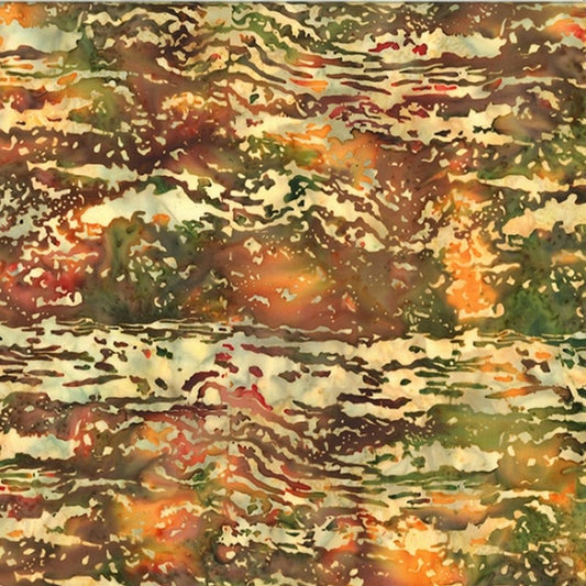 Bali Batiks - 2506-415 in Chai Tea - Hoffman Fabrics