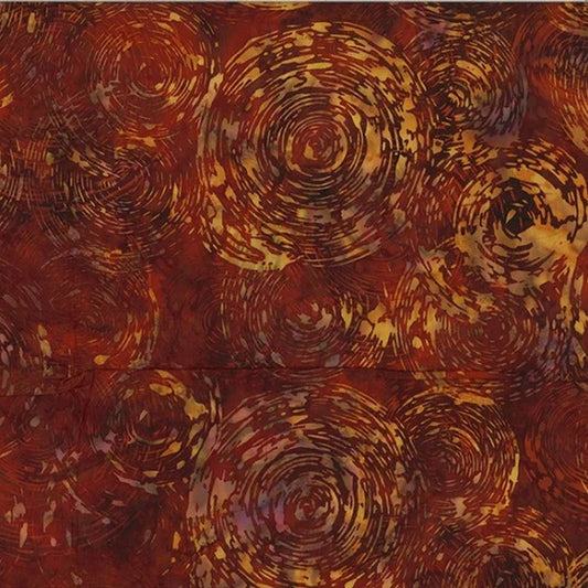 Bali Batiks - 2536-389 in Paprika - Hoffman Fabrics