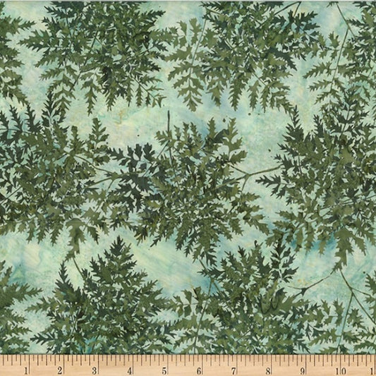Bali Batiks - 2548-227 in Sprout - Hoffman Fabrics