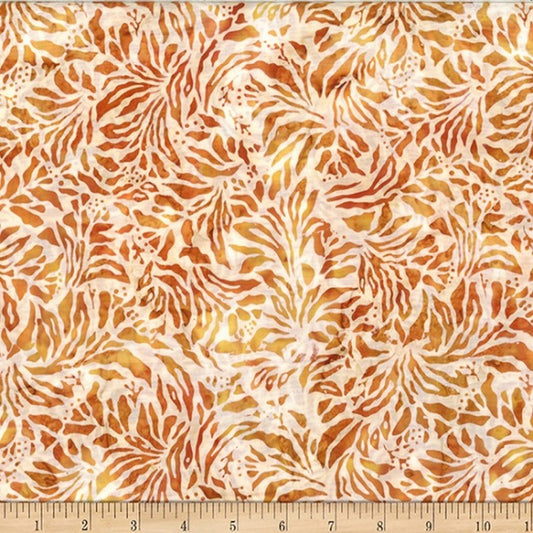 Bali Batiks - 2557-198 in Apricot - Hoffman Fabrics