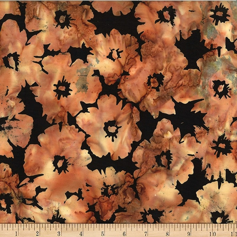 Bali Batiks - Wooded Wonder W2563-293 in Fox - Hoffman Fabrics (Pre-order: Aug 2024)