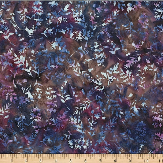 Bali Batiks - Calm and Collected W2564-50 in Wine - Hoffman Fabrics (Pre-order: Aug 2024)