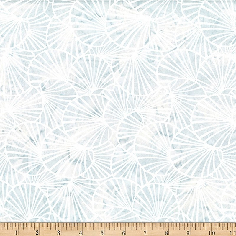 Bali Batiks - Calm and Collected W2565-113 in Frost - Hoffman Fabrics (Pre-order: Aug 2024)