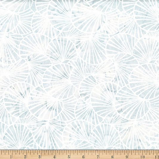 Bali Batiks - Calm and Collected W2565-113 in Frost - Hoffman Fabrics (Pre-order: Aug 2024)