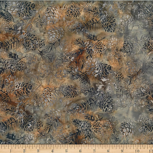 Bali Batiks - Misty Shores W2568-172 in Copper - Hoffman Fabrics (Pre-order: Aug 2024)