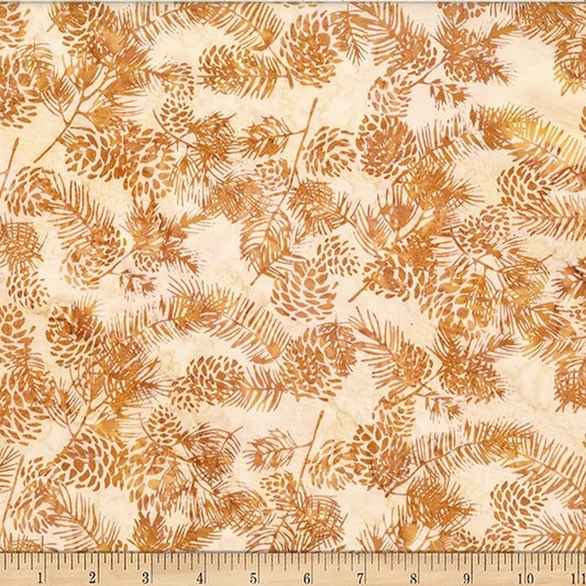 Bali Batiks - 2568-534 in Hemp - Hoffman Fabrics