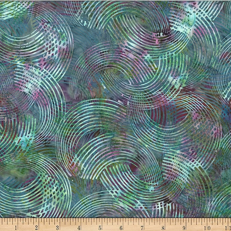 Bali Batiks - Calm and Collected W2572-656 in Mariposa - Hoffman Fabrics (Pre-order: Aug 2024)