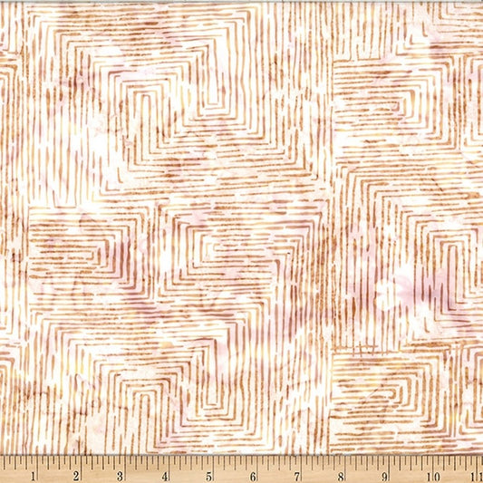 Bali Batiks - 2573-168 in Hemp - Hoffman Fabric