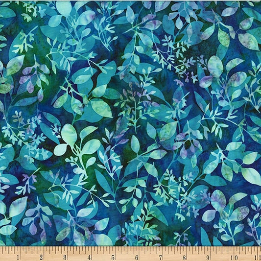 Bali Batiks - Fresh Meadow W2574-174 in Seamist - Hoffman Fabrics (Pre-order: Aug 2024)
