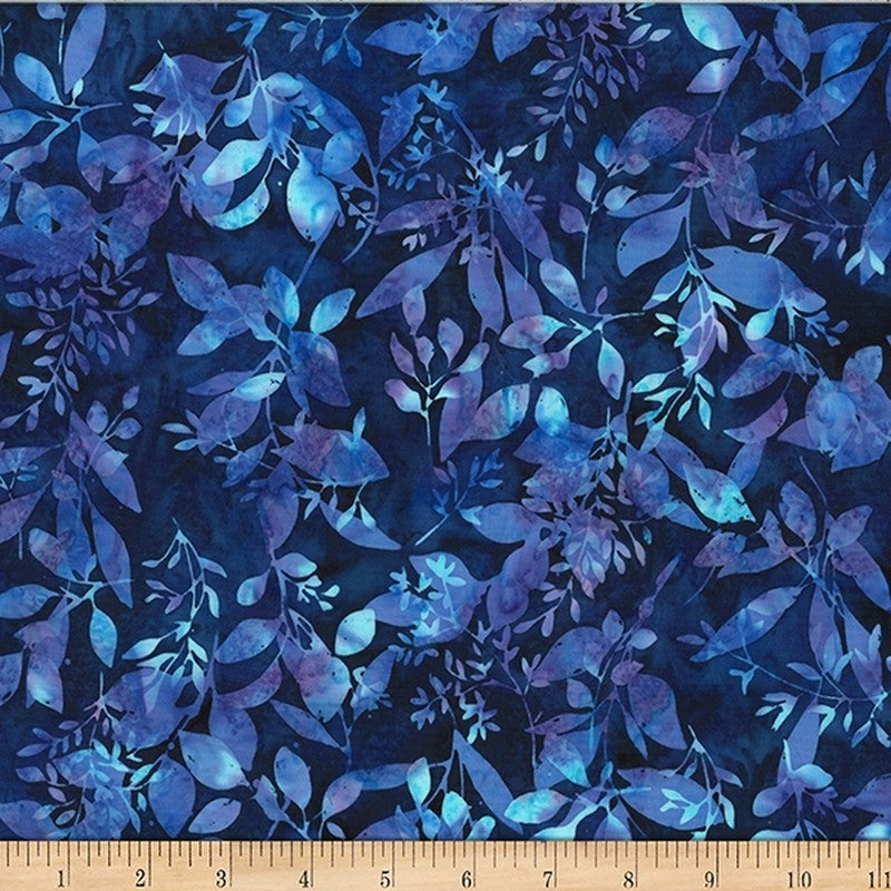 Bali Batiks - Wild Berry Jam W2574-275 in Marlin - Hoffman Fabrics (Pre-order: Aug 2024)