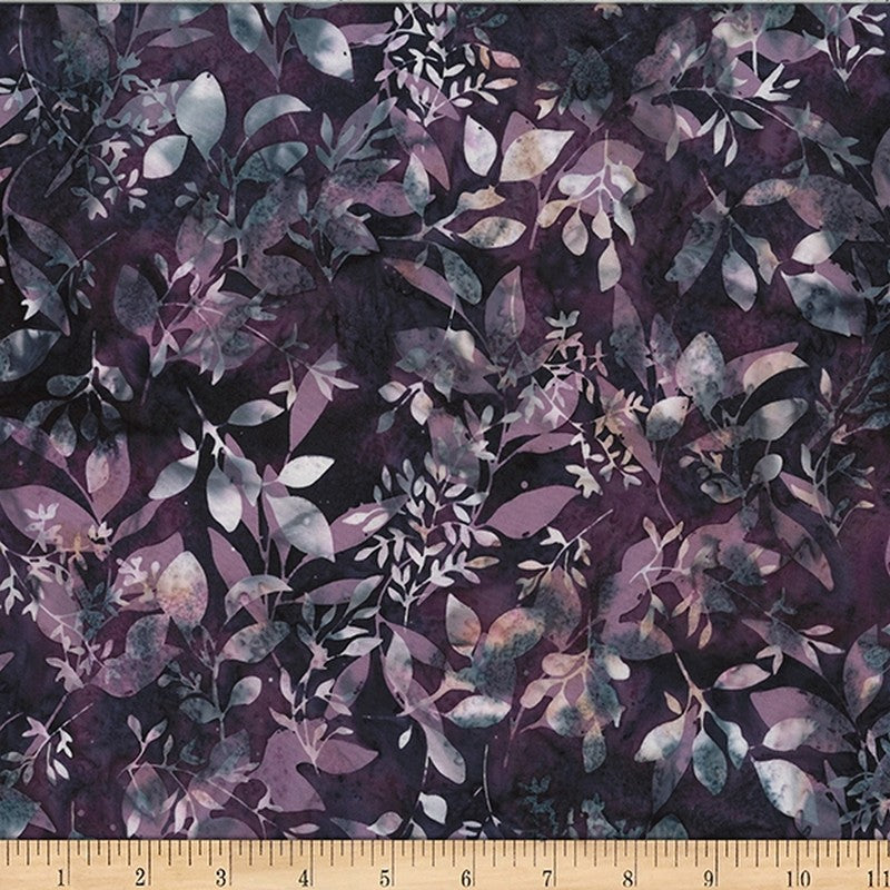 Bali Batiks - Plum Passion W2574-45 in Grape - Hoffman Fabrics (Pre-order: Aug 2024)