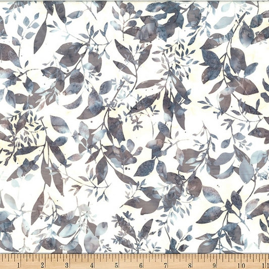 Bali Batiks - Skipping Rocks W2574-542 in Dove - Hoffman Fabrics (Pre-order: Aug 2024)