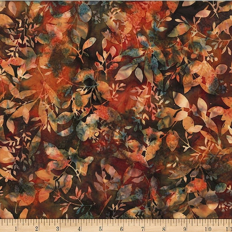 Bali Batiks - Autumn Sunsets W2574-66 in Autumn - Hoffman Fabrics (Pre-order: Aug 2024)