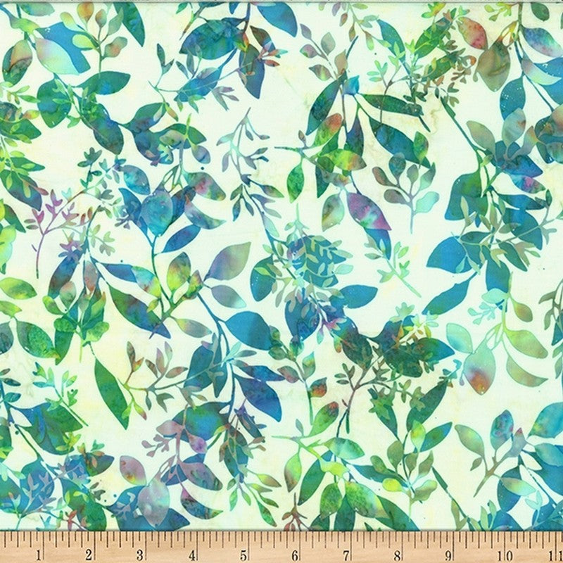 Bali Batiks - Fresh Meadow W2574-713 in Tropical - Hoffman Fabrics (Pre-order: Aug 2024)