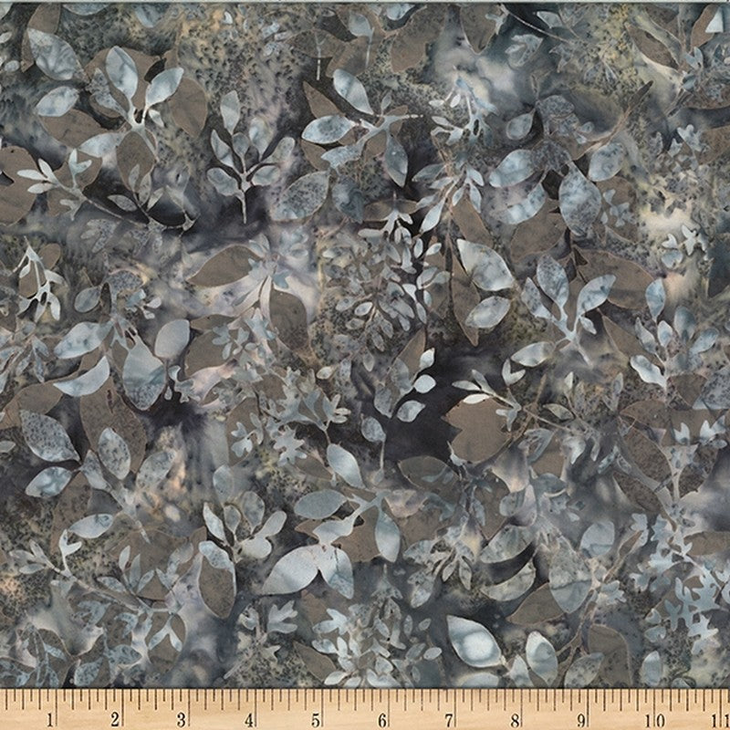 Bali Batiks - Skipping Rocks W2574-76 in Pewter - Hoffman Fabrics (Pre-order: Aug 2024)