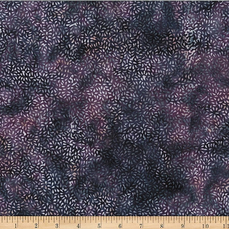 Bali Batiks - Plum Passion W2575-45 in Grape - Hoffman Fabrics (Pre-order: Aug 2024)