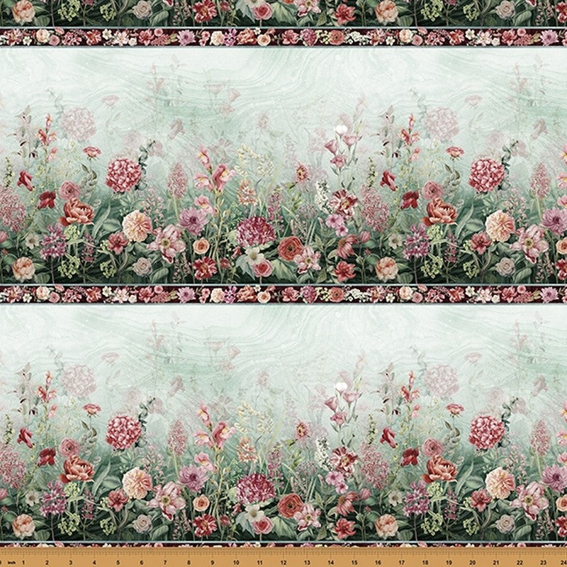 Botanical Charm - Hunter W5373-60 - Hoffman Fabrics (Pre-order: May 2024)