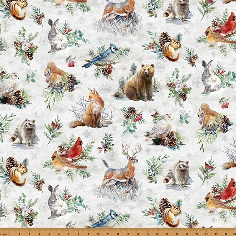 Winter Tales - Frost W5389-113 - Hoffman Fabrics (Pre-order: June 2024)