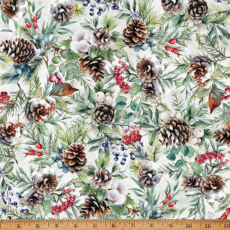Winter Tales - Frost W5390-113 - Hoffman Fabrics (Pre-order: June 2024)
