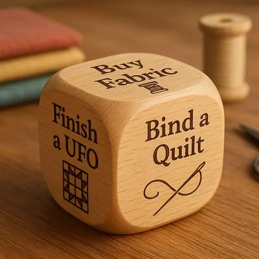 The Quilter’s Decision Dice (Oversized: 2" x 2")