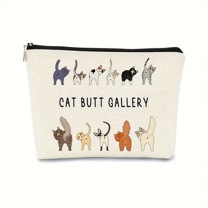 Sew n' Stash Bag - Cat Butt Gallery - Dinkydoo Fabrics