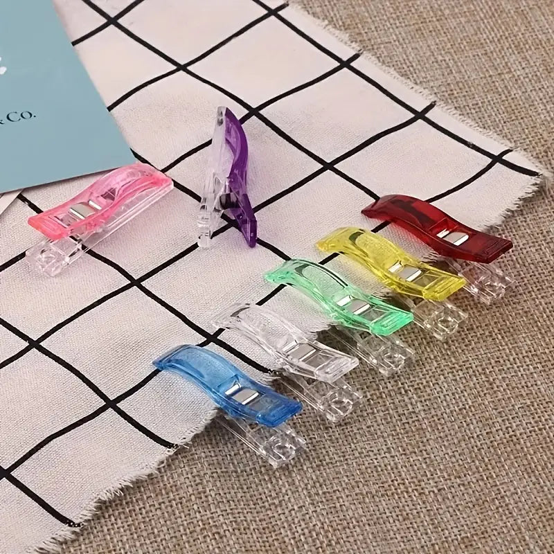 Extra Large Sewing Clips 10 Pc Assorted