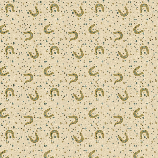 The Badlands - Lucky in Desert Moss Unbleached - Cotton + Steel