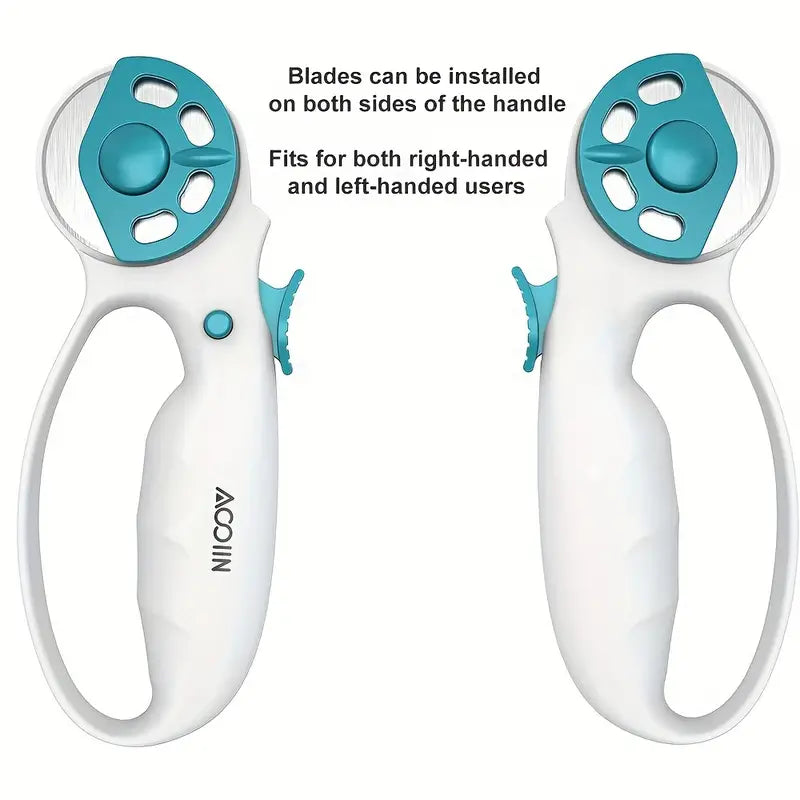 Ergonomic 45mm Rotary Cutter (With 6 FREE Blades!)