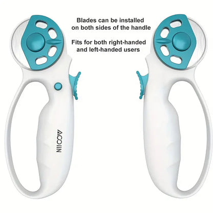 Ergonomic 45mm Rotary Cutter (With 6 FREE Blades!)