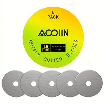 Ergonomic 45mm Rotary Cutter (With 6 FREE Blades!)