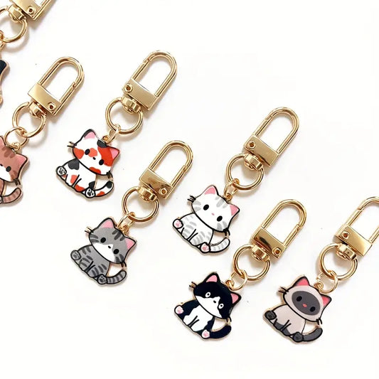 Curious Kitty Zipper Pull Pack (10pc) (Pre-order: Jan 2026)