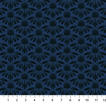 Indelible - Coneflower Night (AMT1001-86L) - Anna Maria - Northcott - Full Bolt (10m)