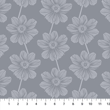 Anna Maria Indelible Soft - Anemone Overcast (AMT1000-93L) - Northcott - Full Bolt (10m)
