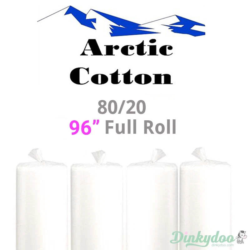 Arctic 80/20 Cotton Batting - 96" (Full Roll 40 Yd.) IN STOCK