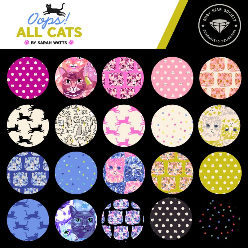 Oops! All Cats - Jelly Roll - Sarah Watts - Ruby Star Society (Pre-order: June 2027)