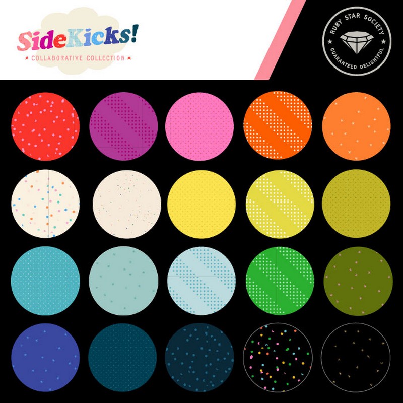 Sidekicks - Fat Quarter Bundle - Ruby Star Collaborative (Pre-order: Mar 2027)