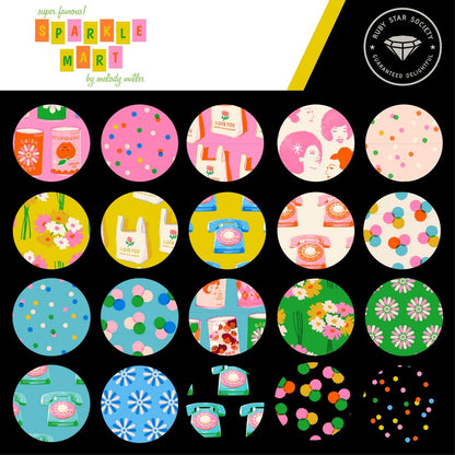 Sparkle Mart - Layer Cake - Melody Miller - Ruby Star Society (Pre-order: Oct 2026)