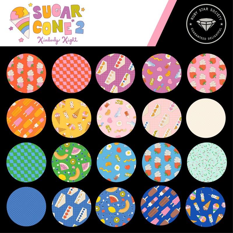 Sugar Cone 2 - Layer Cake - Kimberly Kight - Ruby Star Society (Pre-order: Jan 2027)