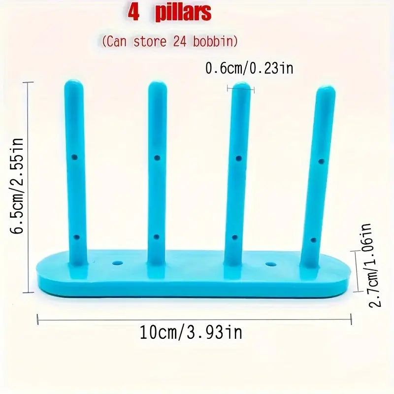 Magnetic Sewing Machine Bobbin Holder (Holds 24 L-Class bobbins)