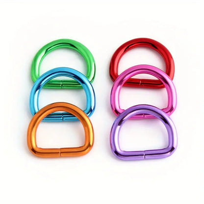 Candy Hardware D Rings - (1")
