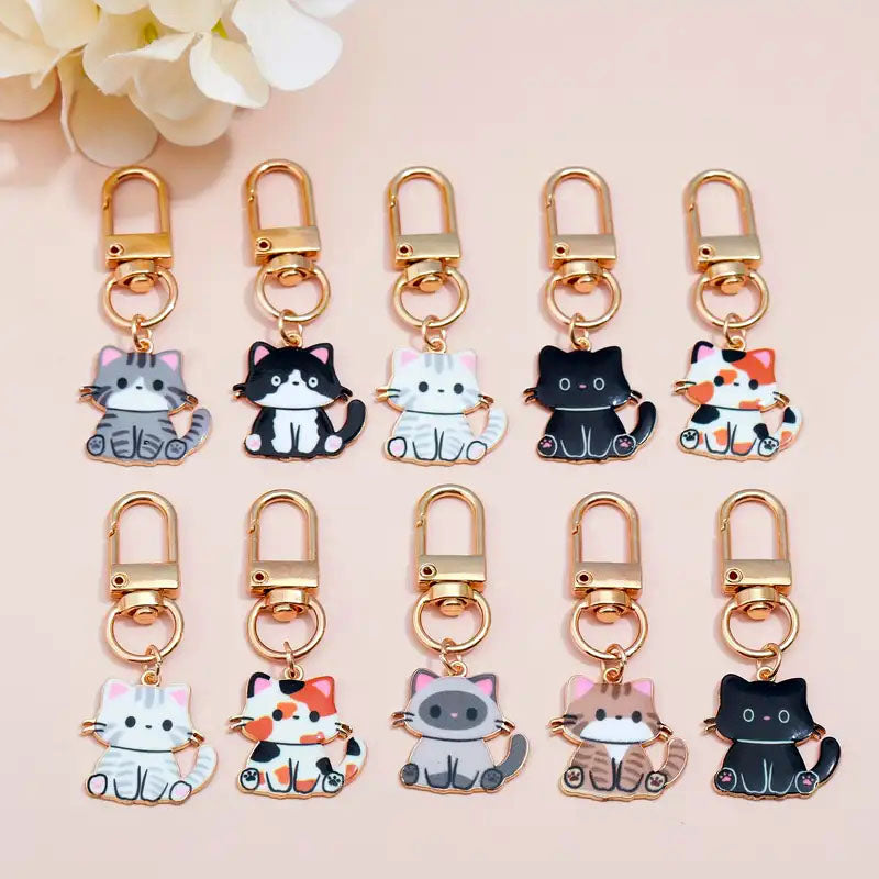 Curious Kitty Zipper Pull Pack (10pc)