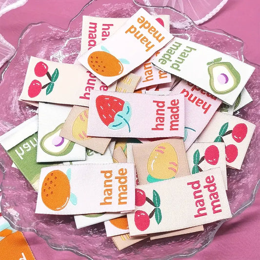 Handmade Tutti Frutti Tags
