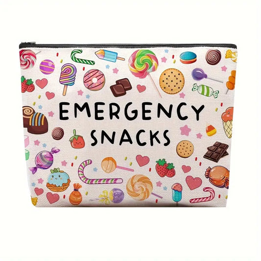 Sew n' Stash Bag - Emergency Snacks - Dinkydoo Fabrics