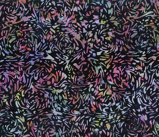 Banyan Batiks BFFs - Black (81600-99) Northcott - Full Bolt (11m)