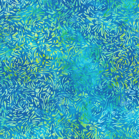 Banyan Batiks BFFs - Tropical Turquoise (81600-62) Northcott - Full Bolt (11m)