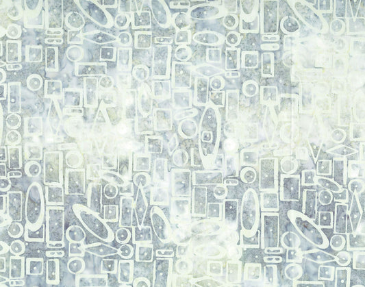 4th & Main Favourites Banyan Batiks - Boxes Smoke (82003-92) Northcott - Full Bolt (11m)