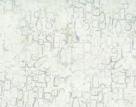 4th & Main Favourites Banyan Batiks - Boxes Vanilla (82003-11) Northcott - Full Bolt (11m)