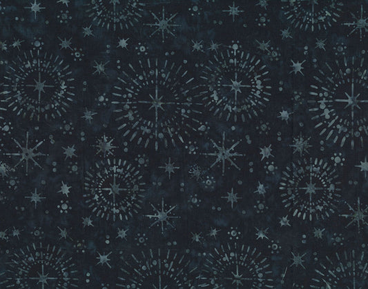 4th & Main Favourites Banyan Batiks - Compass Black (82001-99) Northcott - Full Bolt (11m)